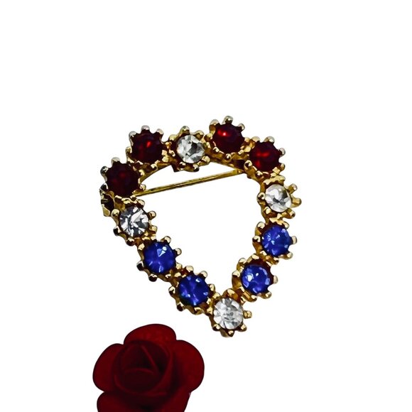 Lot of 8 Vintage Gold Tone Brooches (5565) - Picture 2 of 9